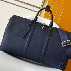 LOUIS VUITTON キープオール バンドリエール 50 モノグラムシャドウ レザー メンズ 50×29×23cm