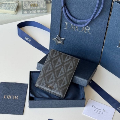 DIOR パスポートケース オブリーク メンズ 10×13.3cm