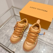 【LOUISVUITTON】リミックス登山ブーツレザーブーツ厚底ブーツメンズレディース