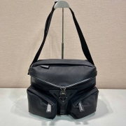 PRADA ショルダーバッグ リサイクルナイロン メンズ 29×23×15cm