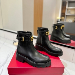 【VALENTINO】VLOGOブーツレディース