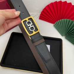 フェラガモ メンズ ベルト 両面用 3.5cm