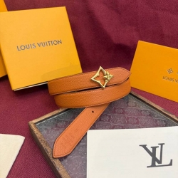 LV レディース ベルト フラワーグラム 30mm