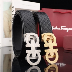 フェラガモ メンズ ベルト 自動バックル 3.5cm