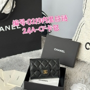 CHANEL カードケース カーフレザー レディース 11×8.5×3cm