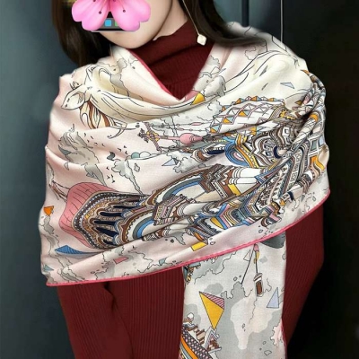 エルメス 新作 2020 両面同色 65x185