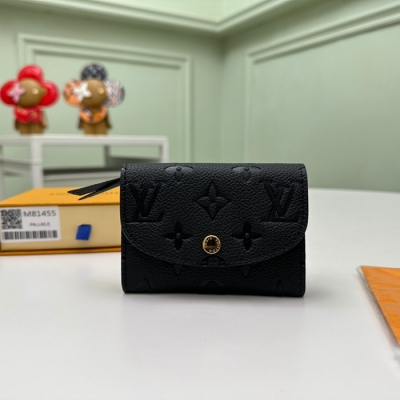 LOUIS VUITTON ロザリー コインパース モノグラム アンプラント レザー レディース 11×8×2.5cm