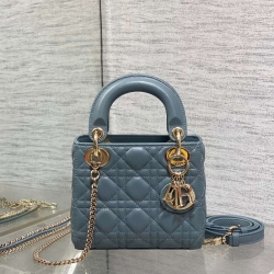 ディオール ハンドバッグ レディディオール 17×7×15cm