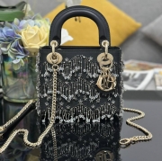 ディオール ハンドバッグ レディディオール 17×15×7cm