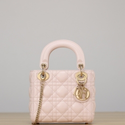 ディオール ハンドバッグ レディディオール 17×15×7cm