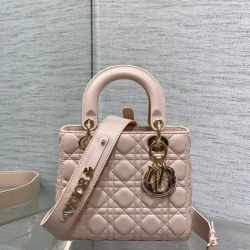 ディオール ハンドバッグ レディディオール 20×8×17cm