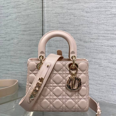 ディオール ハンドバッグ レディディオール 20×8×17cm