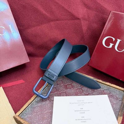 グッチ メンズ ベルト GG 3.5cm