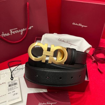 フェラガモ メンズ ベルト 両面用 3.5cm