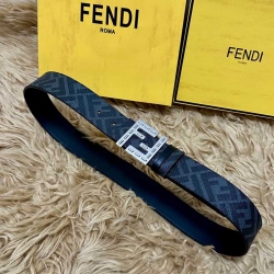 フェンディ メンズ ベルト 両面用 4.0cm