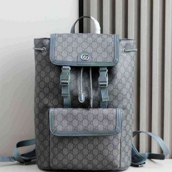 グッチ スタイル オフィディア スモール リュック グレー サイズ：29×40.5×13.5cm