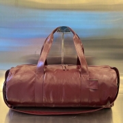 BOTTEGA VENETA ワックスレザー トラベルバッグ ユニセックス 49×22×21.5cm