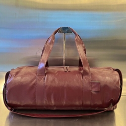 BOTTEGA VENETA ワックスレザー トラベルバッグ ユニセックス 49×22×21.5cm
