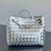 BV ショルダーバッグ レザー ハンドバッグ アンディアーモ 25×22×10.5cm