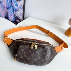 LOUIS VUITTON ラッシュ ウエストバッグ モノグラム キャンバス メンズ 30×15×8cm