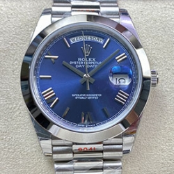 ROLEX 228206 デイデイト 40mm ブルーローマ 超人気