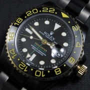 ROLEX GMTマスター ブラックPVDコーティング トップ品質