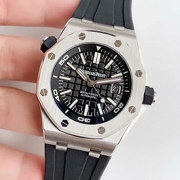 AUDEMARS PIGUET 15703ST BF新品 ロイヤルオークオフショア ダイバー 42mm ブラック