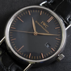 IWC ポルトフィーノ ブラックダイヤル 短納期 スーパーコピー