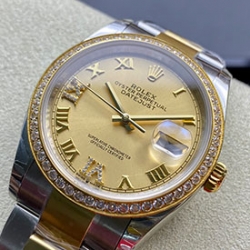ROLEX 116243 デイトジャスト 36mm シャンパンローマ