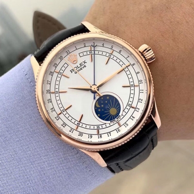 ROLEX GENEVE 50535 ムーンフェイズ コピー腕時計