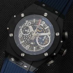 HUBLOT ビッグバン クロノグラフ スケルトン文字盤