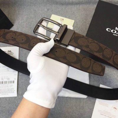 【売れ筋】雑誌LEONにも掲載された大人気商品 ブランドベルト（Belt）メンズ原版品ベルト 男性用 スーツ カジュアル ギフト プレゼント 送料無料 ！ N-belt301