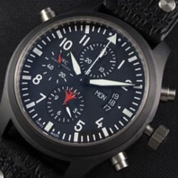 IWC パイロット クロノ トップガン Asian 7750 28800振動