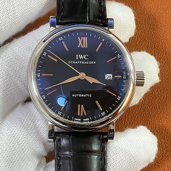IWC ポルトフィーノ IW356517 40mm ブラック文字盤 コピー