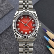 ROLEX デイトジャスト 36mm レッド 2813搭載 2024コピー