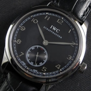 IWC ポルトギーゼ ブラック文字盤 紳士用 自動巻き