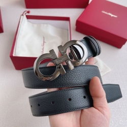 フェラガモ メンズ ベルト 両面用 3.5cm