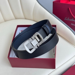 フェラガモ メンズ ベルト 両面用 3.5cm