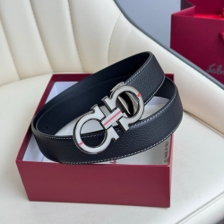 フェラガモ メンズ ベルト 両面用 3.5cm