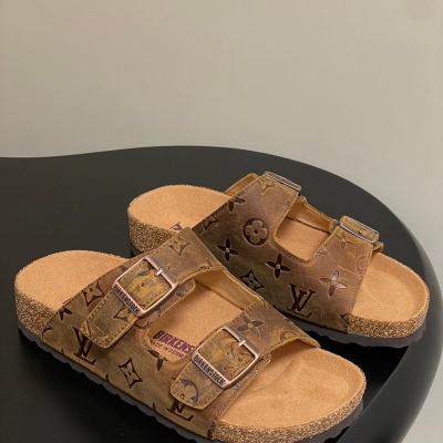 【LOUISVUITTON】BIRKENSTOCKコラボボストンサンダルスリッポンメンズレディース