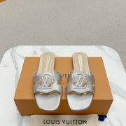 【LOUISVUITTON】レザーパンプスヒールシューズストリートシューズレディース