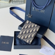 DIOR パスポートケース オブリーク メンズ 10×13.3cm