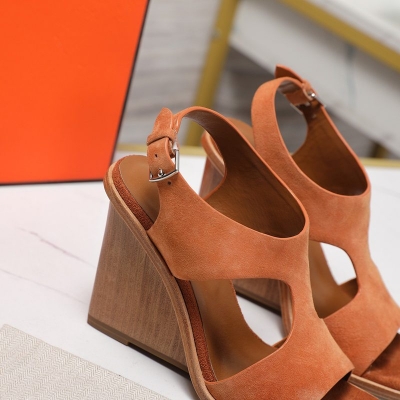 【HERMES】2026春夏新作ウェッジソールサンダルレディース