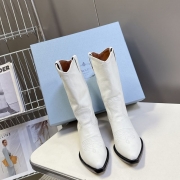 【PRADA】ウエスタンブーツレディース