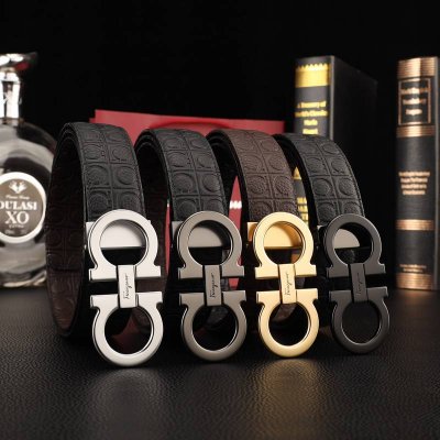 フェラガモ メンズ ベルト 両面用 3.5cm