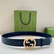 グッチ メンズ ベルト シグネチャー 4.0cm