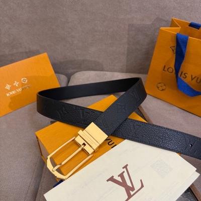 LV メンズ ベルト 両面用 35mm