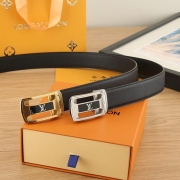 LV メンズ ベルト 自動バックル 35mm