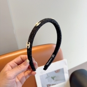 シャネル スタイル ヘアバンド レター