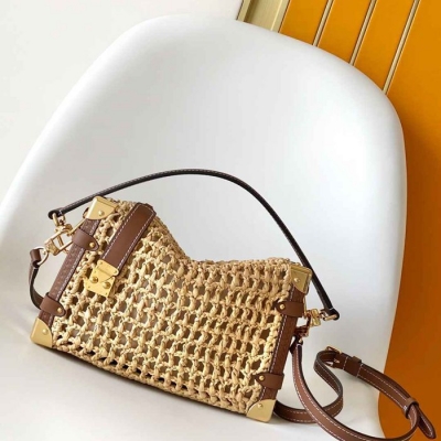 LV ショルダーバッグ ハンドバッグ サイドトランク 23.5×16×8.5cm